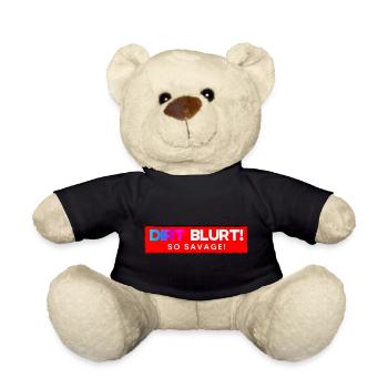 Dirt Blurt! Tellement sauvage! - Nounours - noir - Devant
