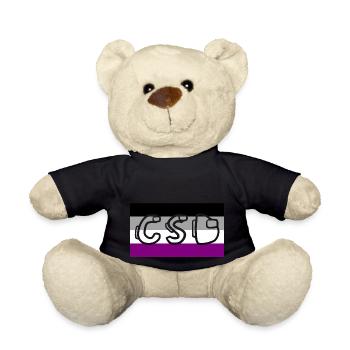 asexuell pride csd - Teddy - Schwarz - Vorne