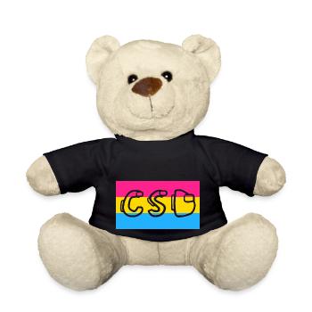 pansexuell pride csd - Teddy - Schwarz - Vorne