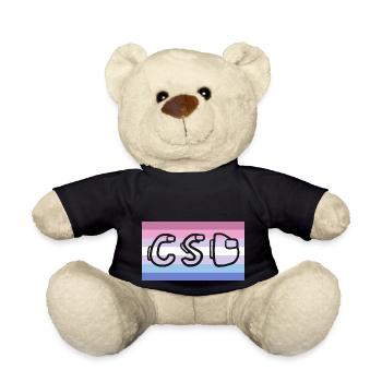 bigender pride CSD - Teddy - Schwarz - Vorne