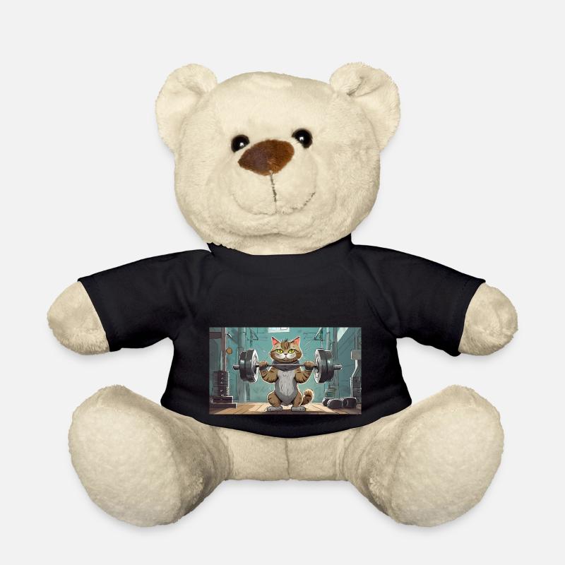 Jeu de mots ambigu sur l’expression allemande - Muskelkater - Nounours - noir