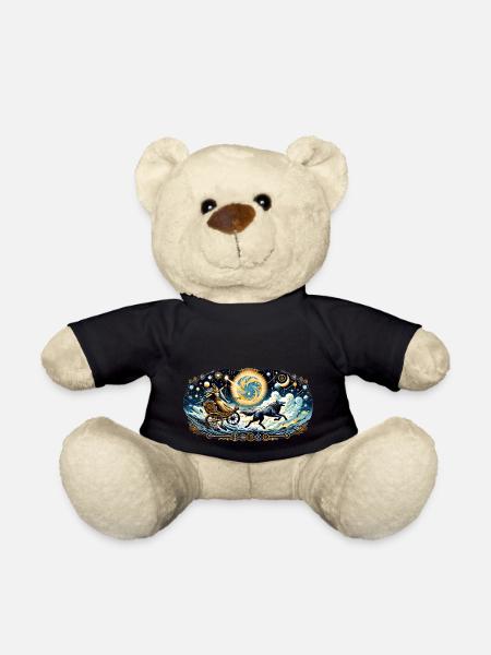 Odyssée céleste - Nounours - noir