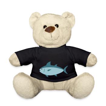 Tuna Fish - Teddy Bear - black - Front