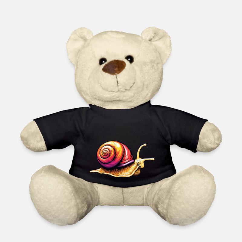 Escargot de vigne Escargot - Nounours - noir