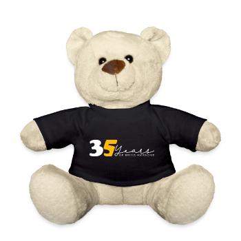 Vintage 1989 Drôle 35 ans Bday Hommes Femmes - Nounours - noir - Devant