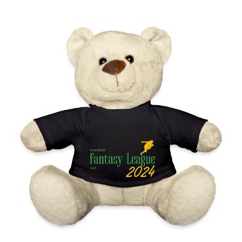 Fantasy Football League Logo - Teddy - Schwarz - Vorne