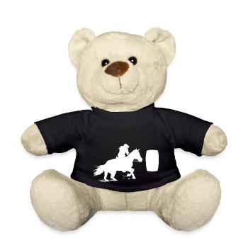 Rodeo Barrel Racing Pferd - Teddy - Schwarz - Vorne