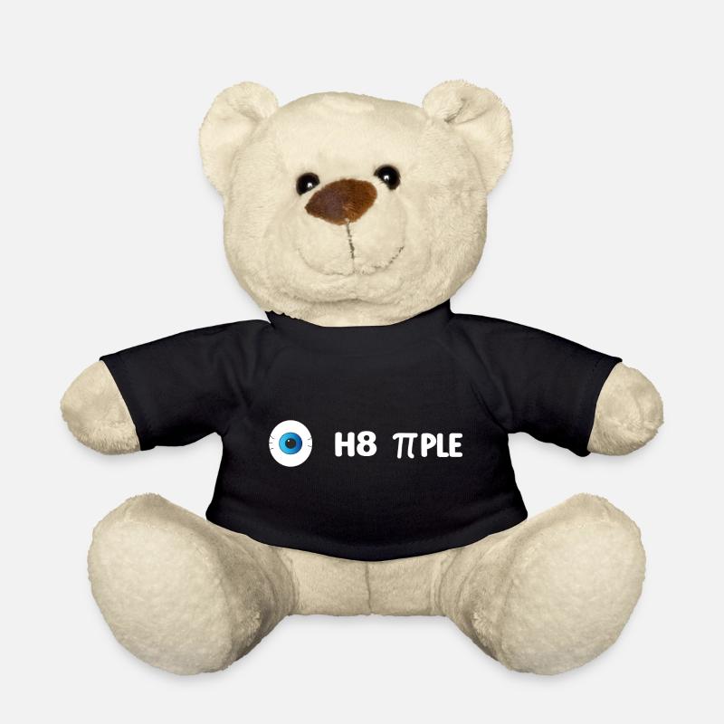 I Hate People - Funny Design - Teddy - Schwarz