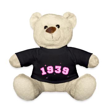 1939 rose étoile - Nounours - noir - Devant