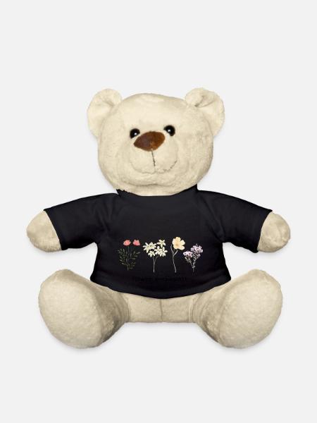 flower enthusiast - Teddy - Schwarz