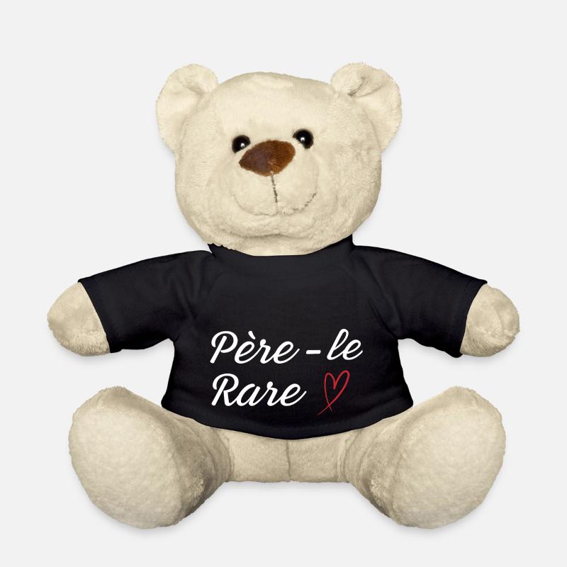 Seltene Perle Papa - Papa Geschenkidee - Teddy - Schwarz
