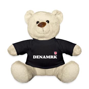Denmark - Teddy Bear - black - Front