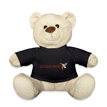 Eisräuber Design mit fliegender Möwe - Teddy Bear - black - Front