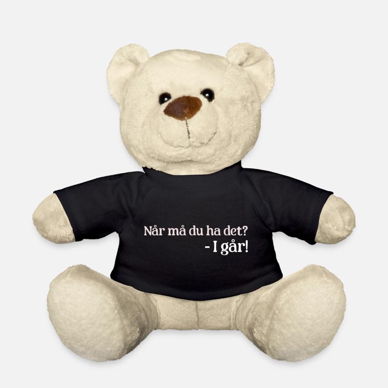 Gestern - Teddy - Schwarz