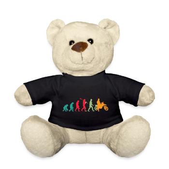 Cross Motorrad Sprung – Evolution - Teddy - Schwarz - Vorne