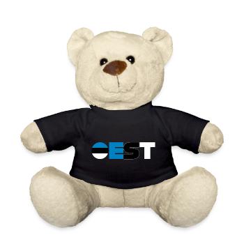 Estland - Teddy - Schwarz - Vorne