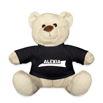 Alexia als Lable - Teddy - Schwarz - Vorne