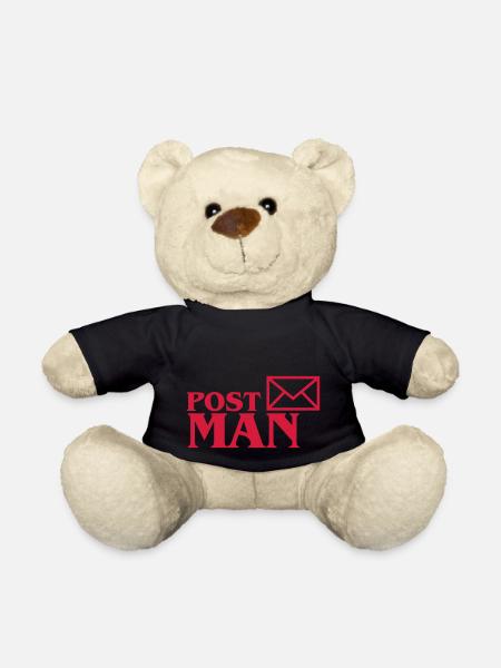 Post Man - Teddy - Schwarz