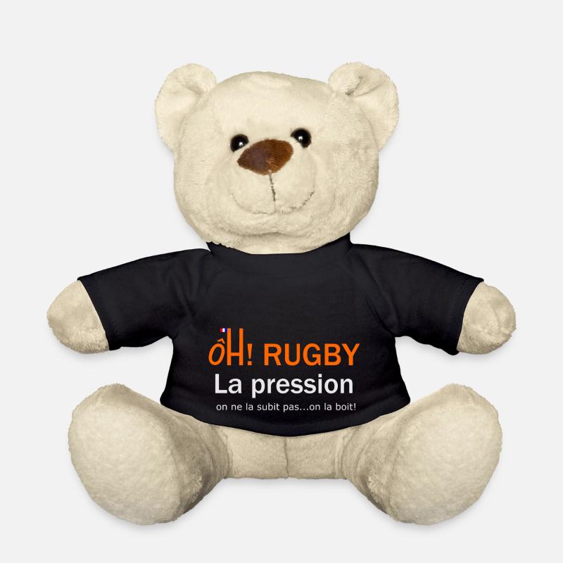oh rugby pression - Nounours - noir