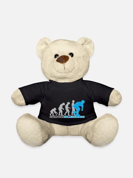 évolution roller, patins à roues alignées, patinage - Nounours - noir