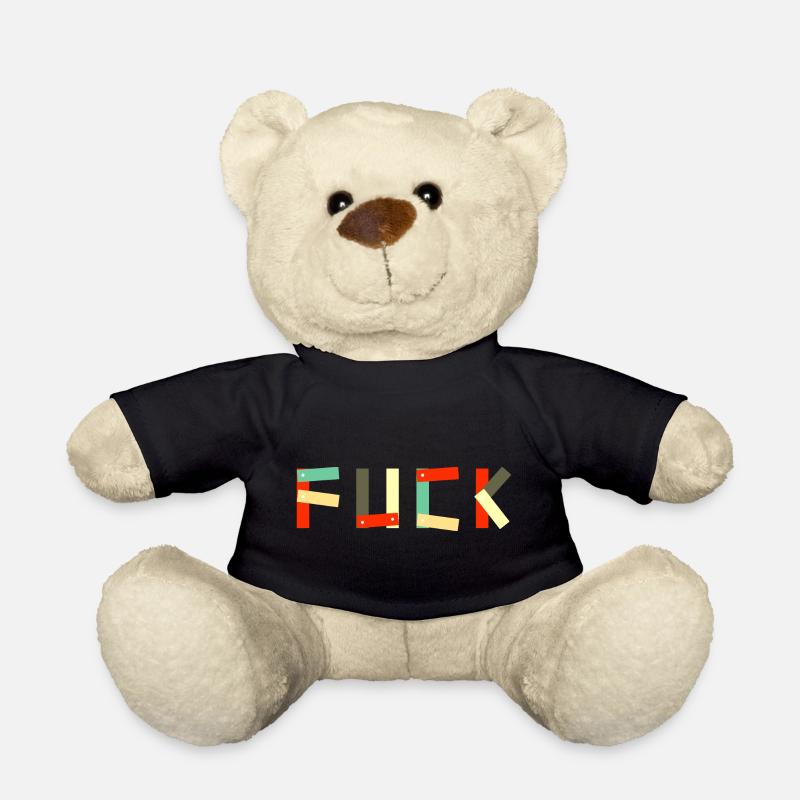 Text Fuck - Teddy Bear - black
