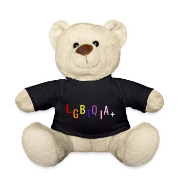 LGBTQIA+ - Teddy Bear - black - Front