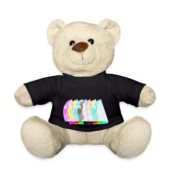 Segelboot PopUp - Teddy - Schwarz - Vorne