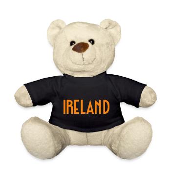 Ireland - Teddy Bear - black - Front