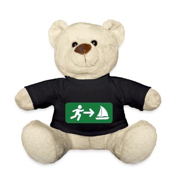 Voile Sports nautiques - Nounours - noir - Devant