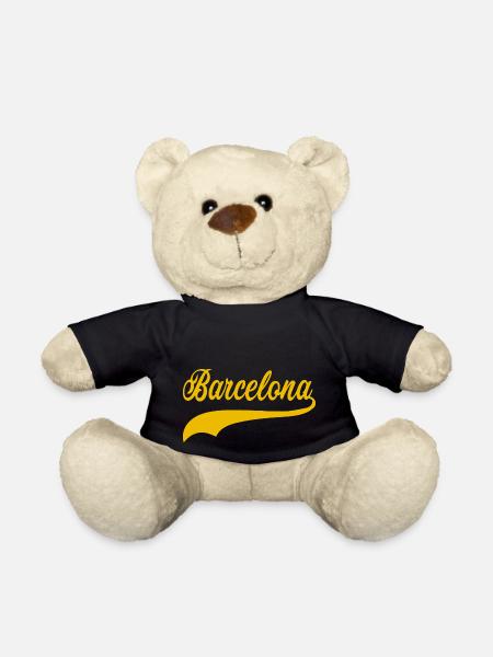 swoosh de Barcelone - Nounours - noir