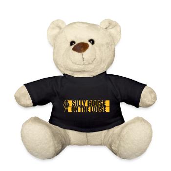 goose on the loose - Teddy Bear - black - Front