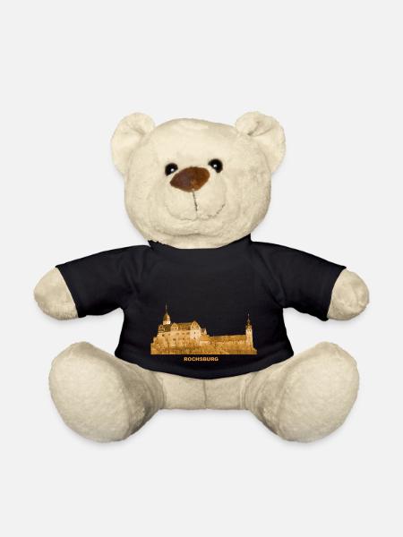 Rochsburg Lunzenau Schloss Burg Sachsen - Teddy - Schwarz