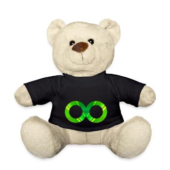 Eight Infinity 7 - Teddy Bear - black - Front