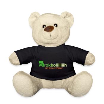 Broccoliiiiiiih - Nounours - noir - Devant