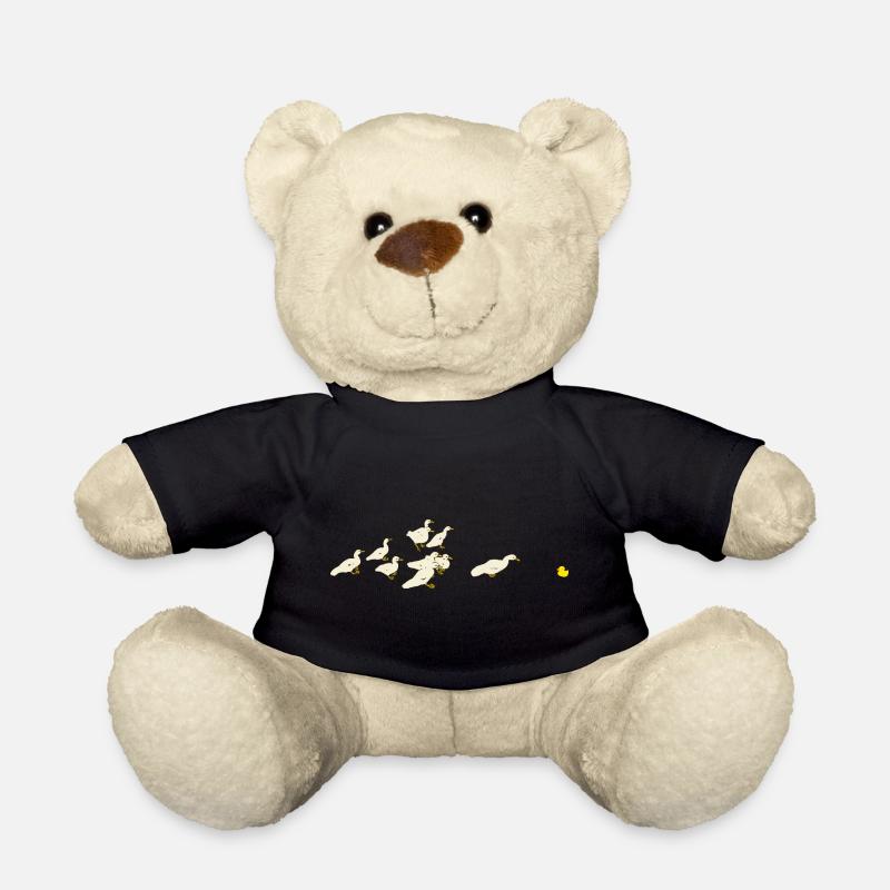 Ducks and rubber ducks - Teddy Bear - black