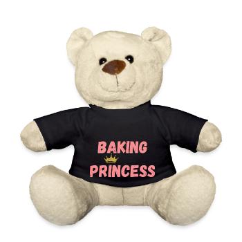 Princesse de la pâtisserie - Nounours - noir - Devant