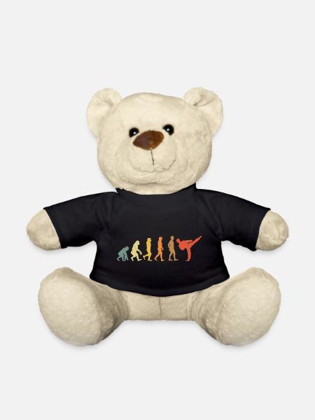 Capoeira Kampfsport Vintage Retro - Teddy - Schwarz