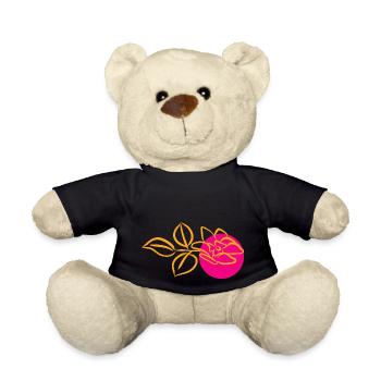 Flower Blume Pflanze - Teddy - Schwarz - Vorne