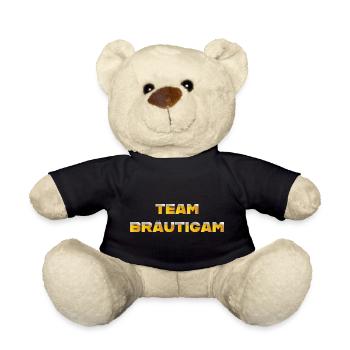 Team Bräutigam - Teddy - Schwarz - Vorne
