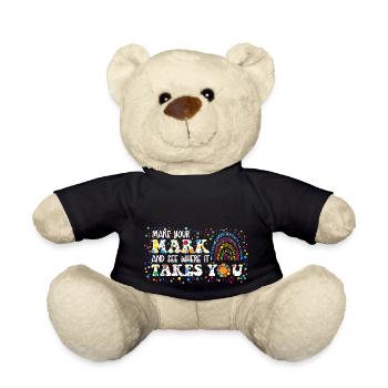 Setzen Sie ein Zeichen und sehen Sie, wohin es Sie führt - Teddy - Schwarz - Vorne