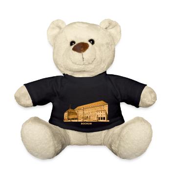 Mairie de Bochum Région de la Ruhr Rhénanie-du-Nord-Westphalie - Nounours - noir - Devant