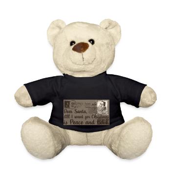 Noël Noël père Noël nicolas coquine - Nounours - noir - Devant