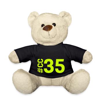 CC35-KARTON - Teddy - Schwarz - Vorne