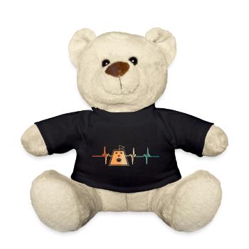 Cornhole-Herzschlag - Teddy - Schwarz - Vorne