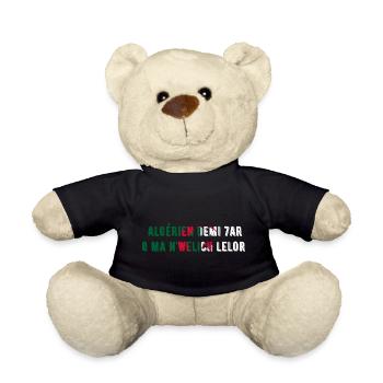 Algérien demi har o manwelich lelor-cadeau Algérie - Nounours - noir - Devant