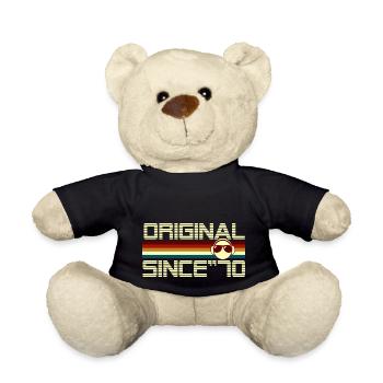 Since 70 - Nounours - noir - Devant