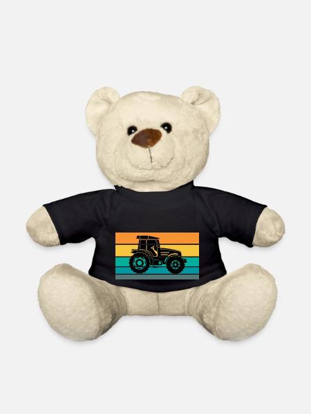 Traktor - Teddy - Schwarz