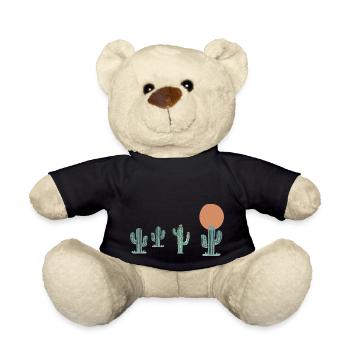 Boho-Kaktus - Teddy - Schwarz - Vorne