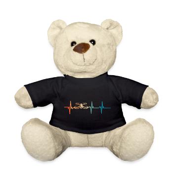 Heartbeat Drone - Teddy Bear - black - Front