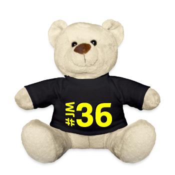 JM36-KARTON - Teddy - Schwarz - Vorne